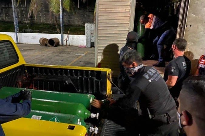 Manaus: Empresário é preso por esconder oxigênio para vender mais caro
