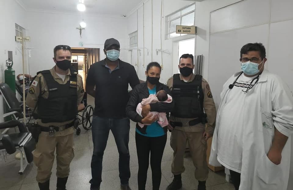Militares socorrem e salvam a vida de bebê “engasgado” em Três Pontas