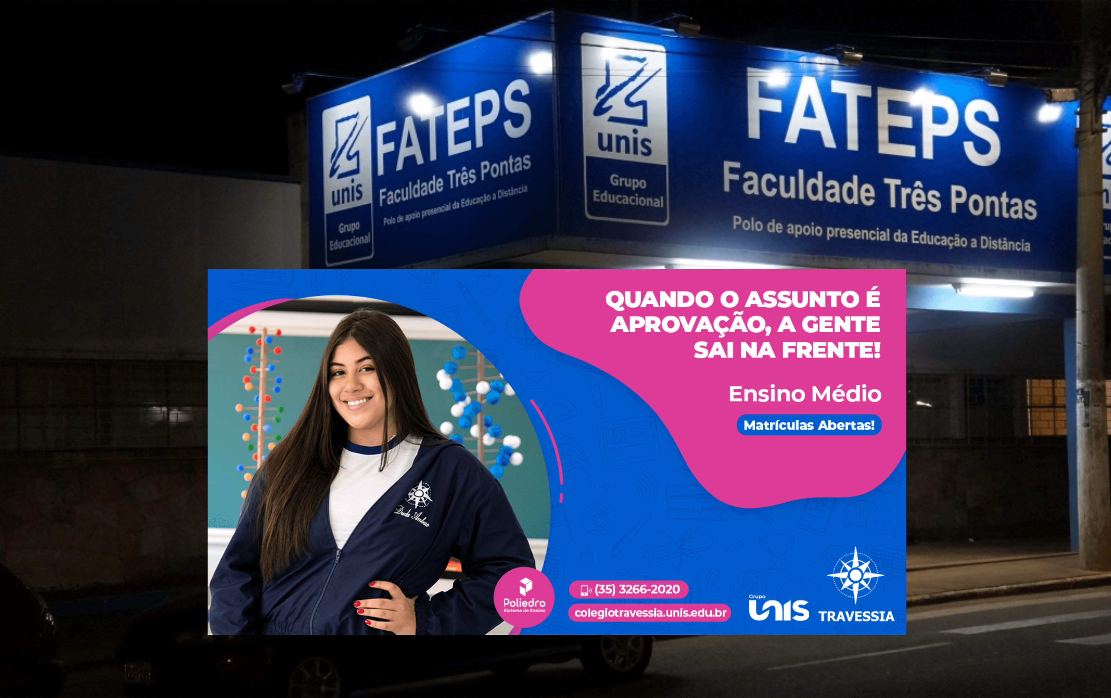 Novo Ensino Médio já faz parte das turmas do Colégio Travessia